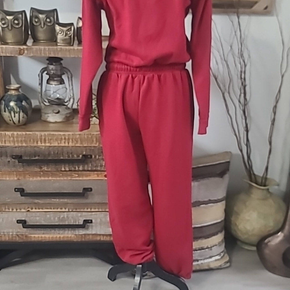 Universal Thread Red Zip-Up One Piece Track Set - Picture 10 of 13